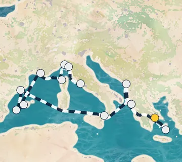 14 Night Athens to Rome cruise