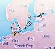 9 Night Kiel to Hamburg cruise