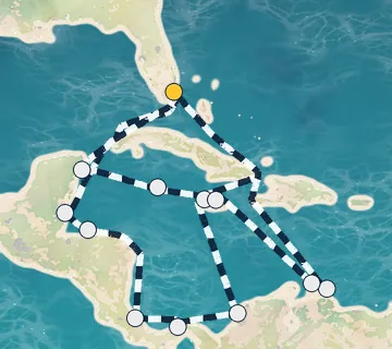 21 Night Miami to Miami cruise
