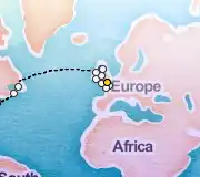 18 Night London to New York cruise