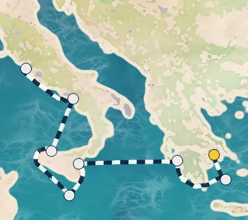 7 Night Athens to Rome cruise