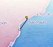 3 Night Sao Paolo to Sao Paolo cruise