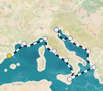 9 Night Barcelona to Venice cruise