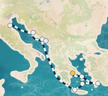 11 Night Athens to Ravenna cruise