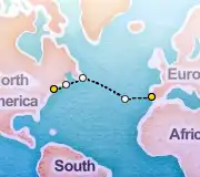 11 Night Lisbon to Boston cruise