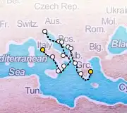 14 Night Rome to Athens cruise