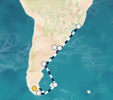 16 Night Punta Arenas to Rio de Janeiro cruise