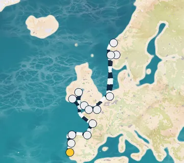 20 Night Lisbon to Amsterdam cruise