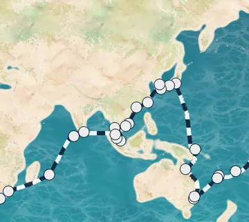 99 Night San Francisco to Savona cruise