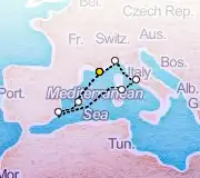 7 Night Toulon to Toulon cruise