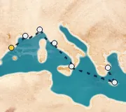 7 Night Barcelona to Athens cruise
