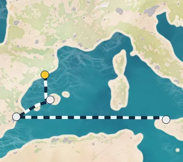 4 Night Barcelona to Palermo cruise