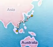 14 Night Tokyo to Singapore cruise