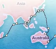 98 Night San Francisco to Marseille cruise