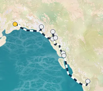 7 Night Whittier to Vancouver cruise