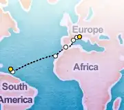 15 Night Pointe-a-Pitre to Savona cruise