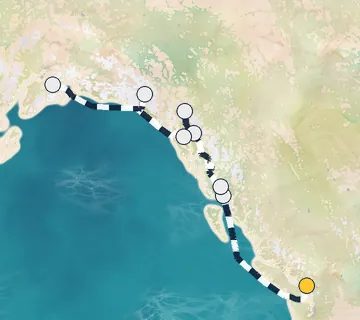 7 Night Vancouver to Whittier cruise