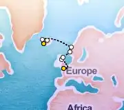 11 Night London to Reykjavik cruise