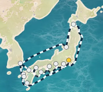 20 Night Tokyo to Tokyo cruise