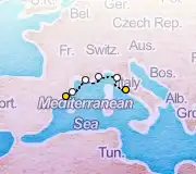 7 Night Barcelona to Rome cruise