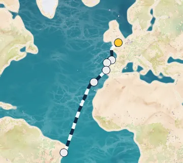 14 Night London to Maceió cruise