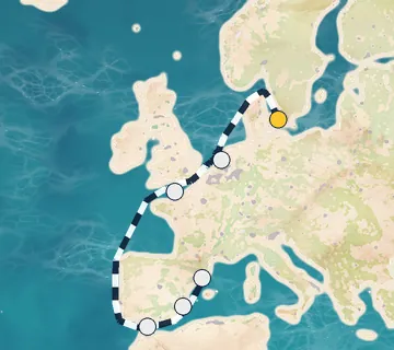 9 Night Copenhagen to Barcelona cruise