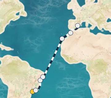 15 Night Sao Paulo to Valencia cruise