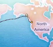 15 Night Tokyo to Vancouver cruise