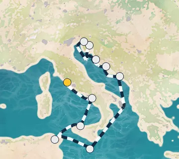 10 Night Rome to Trieste cruise