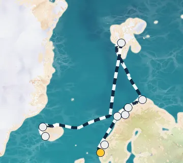 14 Night Bergen to Reykjavik cruise