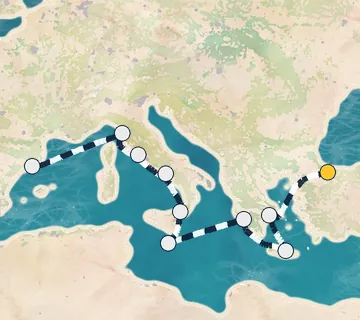 12 Night Istanbul to Barcelona cruise