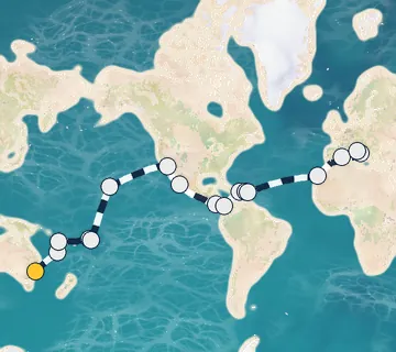 49 Night Sydney, Australia to Rome cruise