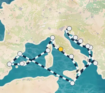 21 Night Rome to Rome cruise