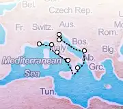 10 Night Nice to Venice cruise