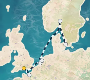 7 Night London to Copenhagen cruise