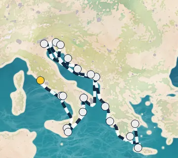 21 Night Rome to Athens cruise
