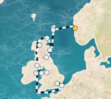 14 Night Bergen to Greenwich cruise