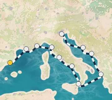 12 Night Barcelona to Venice cruise