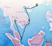 12 Night Hong Kong to Bangkok cruise