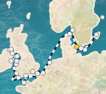 22 Night Copenhagen to Belfast cruise