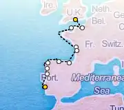 13 Night London to Lisbon cruise