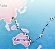 64 Night London to Hong Kong cruise