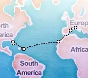 17 Night Portofino to Port Canaveral cruise