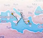 10 Night Rome to Athens cruise