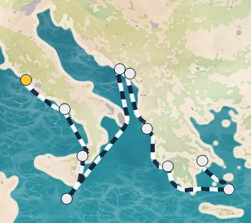 10 Night Rome to Athens cruise