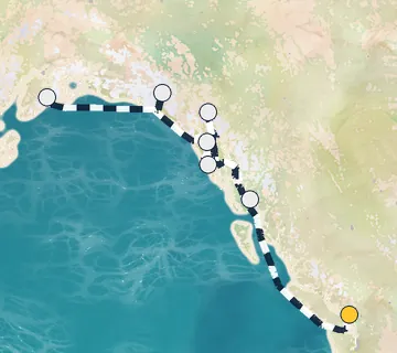 7 Night Vancouver to Seward cruise