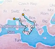 11 Night Nice to Venice cruise