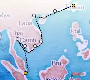 13 Night Singapore to Taichung cruise