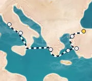 7 Night Istanbul to Rome cruise