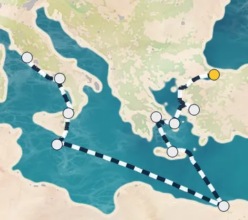 14 Night Istanbul to Rome cruise
